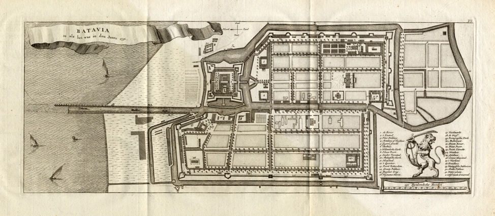 Batavia zo als het was in den Jaare 1731 – Conrade (1782)