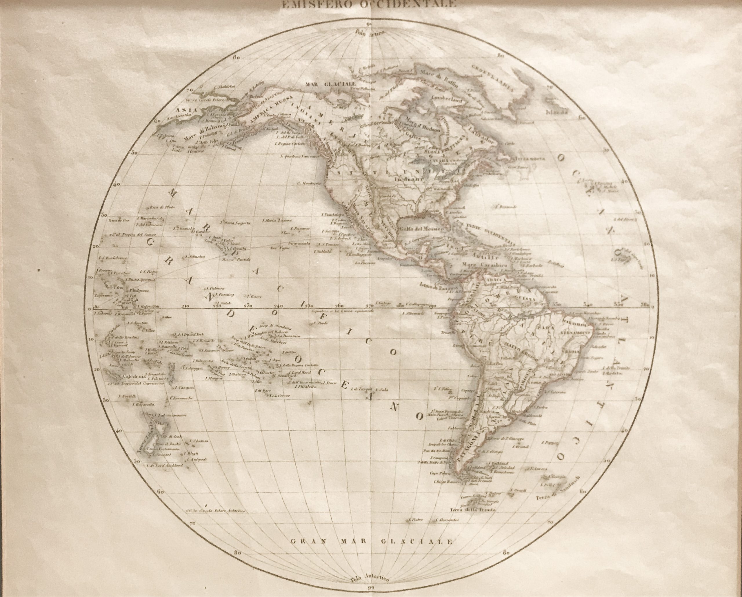 Emisfero Occidentale – unknown (1800)
