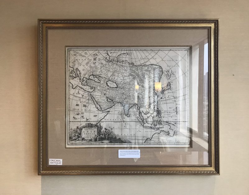 Antique Map of Asia – Johannes de Ram (c.1689)